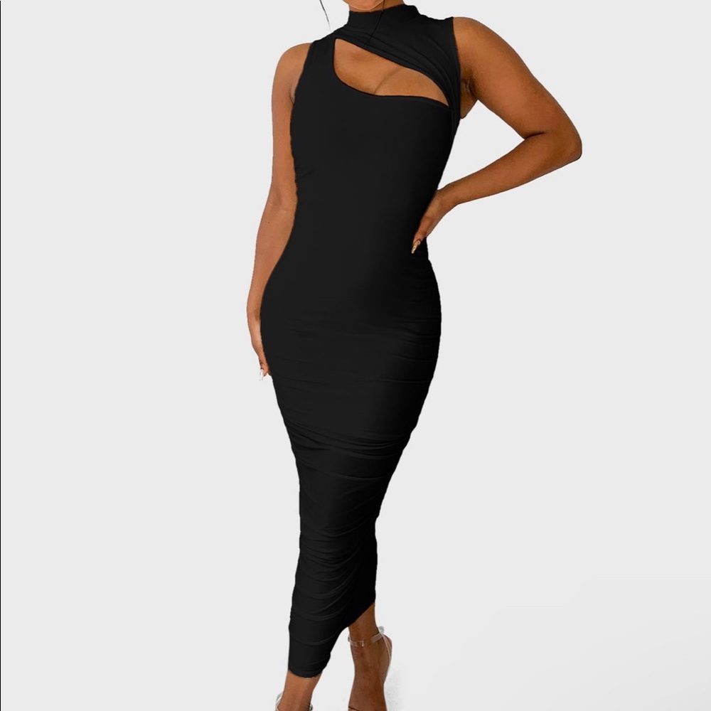 Missguided Slinky Midaxi Dress